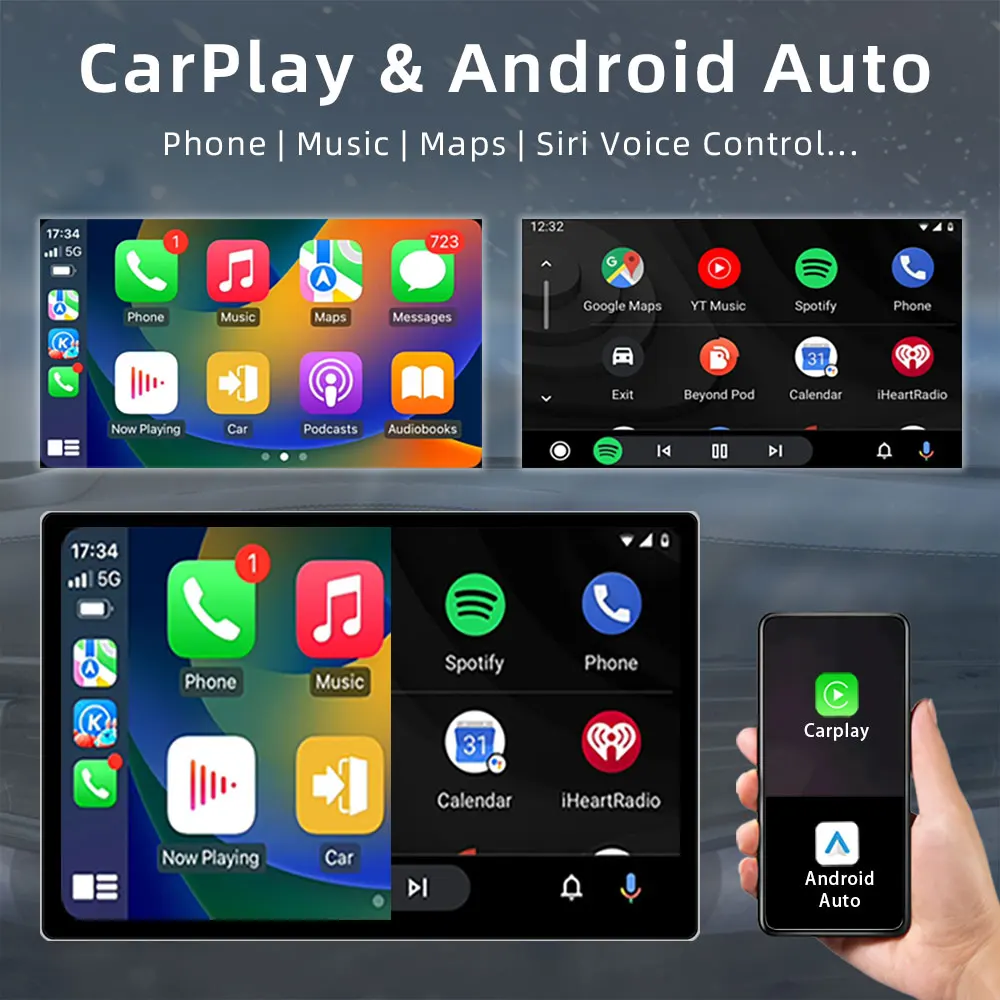 Autoradio CarPlay sans fil Android 13, 11.5 pouces, pour Ford Fi.C. (1995-2001), Focus MK1 (1998-2004), limitation de voiture