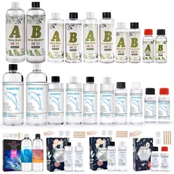 1:1 AB Epoxy Resin Glue High Adhesive Hardener Crystal For Jewelry Making DIY High Transparency Clear Glue For Resin Mold Making