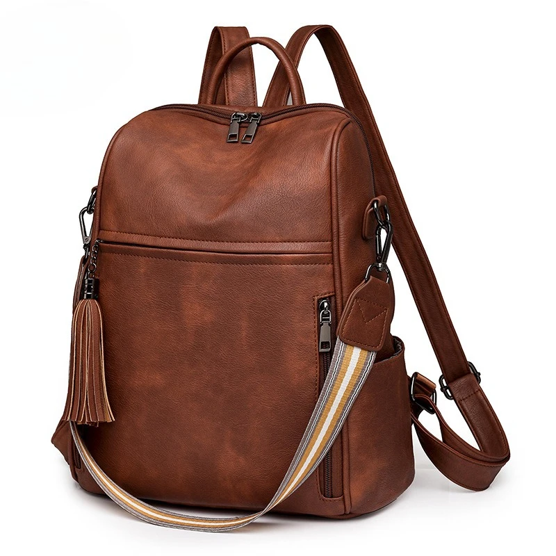 

Women Backpack Retro Casual Backpack Large Capacity Crossbody Bag for Women Shoulder Bag School Bags Class Bag for Girl Рюкзак