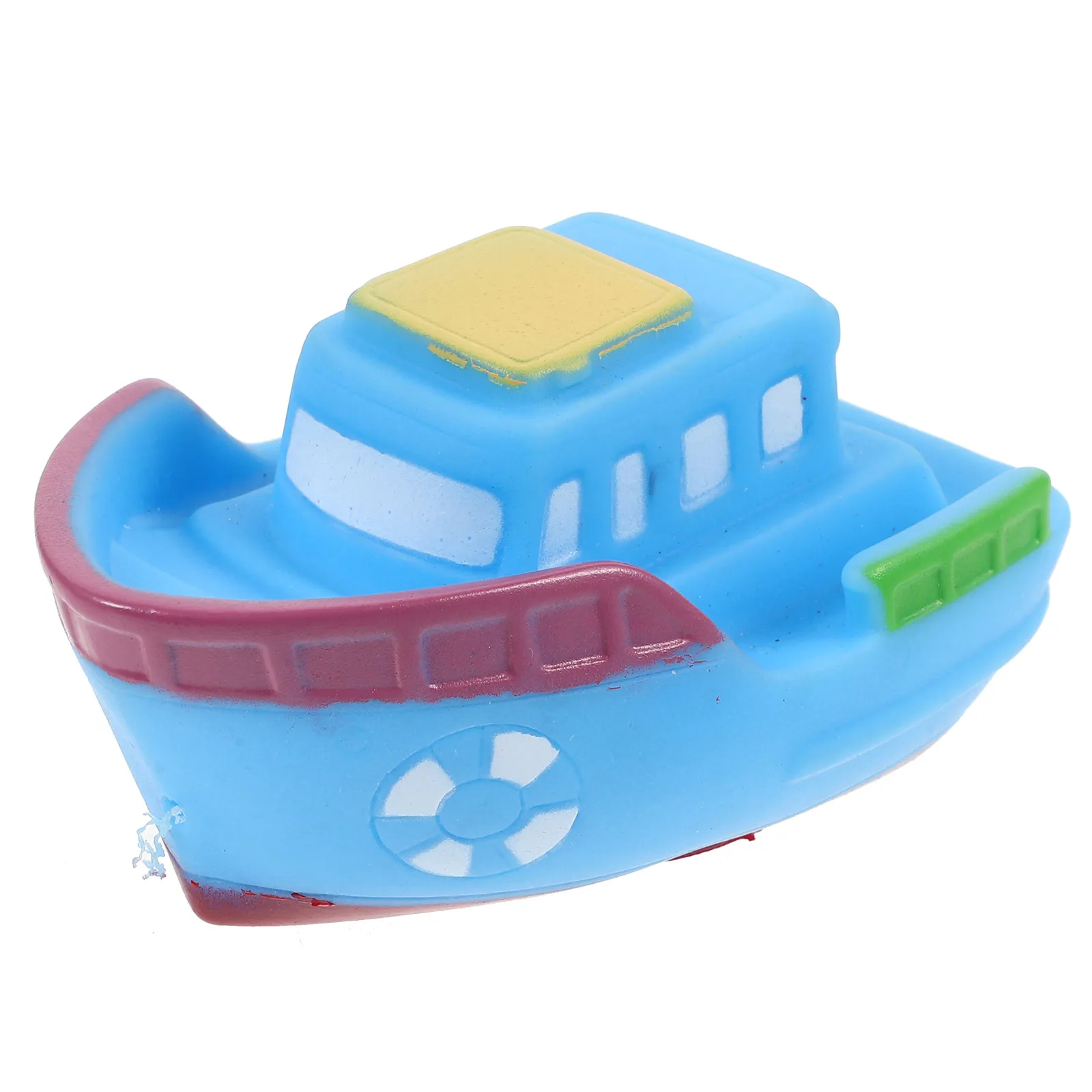 Boat Shaped Bath Plaything for Kids Infants Gentle on Skin Encourages Hand Eye Coordination Fun Water Play in Tub Pool Shower