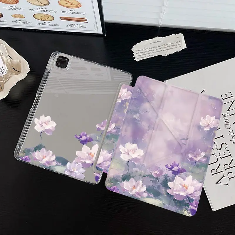 3+Y Multi-Angle Stand Cover for iPad A16 2025 11th Air11/13 IPad Mini6 8.3 air3 10.5 Pro 11 2020 iPad10.2 7/8/9th 4/5 10.9