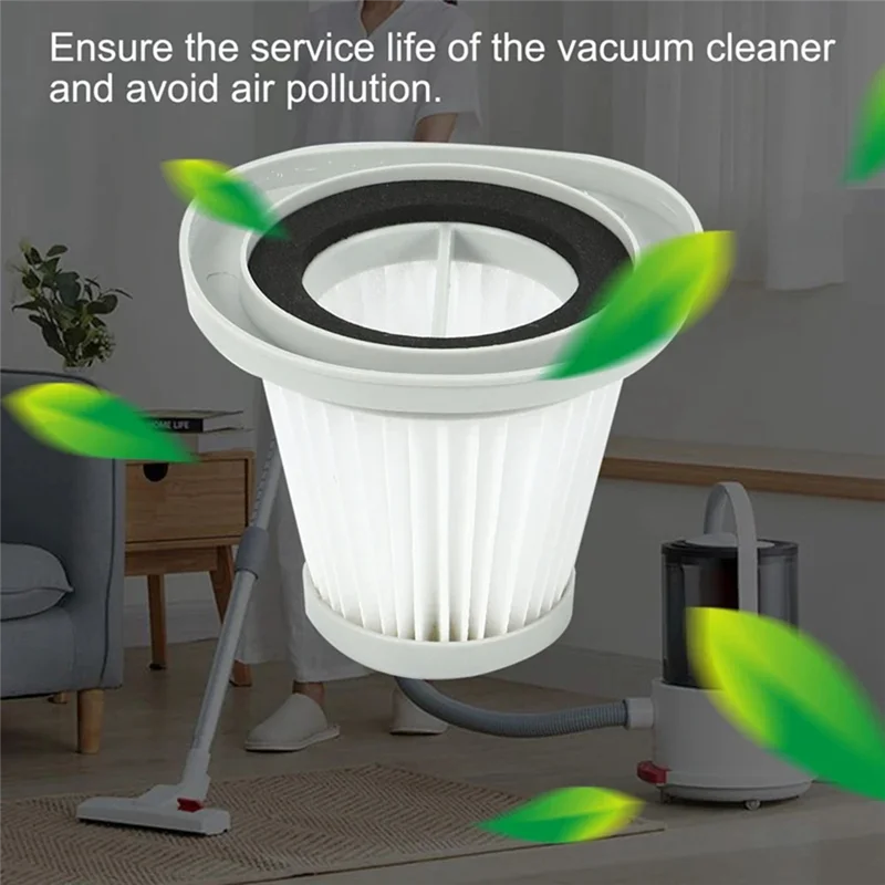 The New 5 Pcs HEPA Filter for Midea Vacuum Cleaner Accessories SC861 SC861A HEPA Filter Elements Replacement