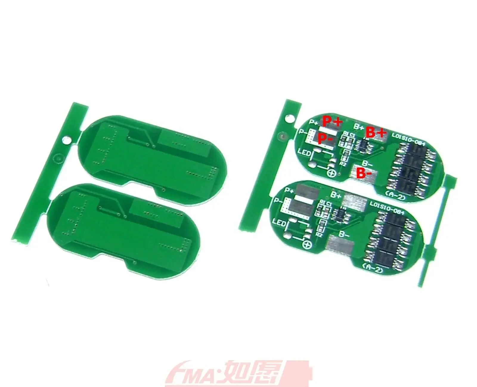 One Protection Circuit Module PCM PCBA for 3.6V 3.7V Li-Po Li-ion Battery FMA084