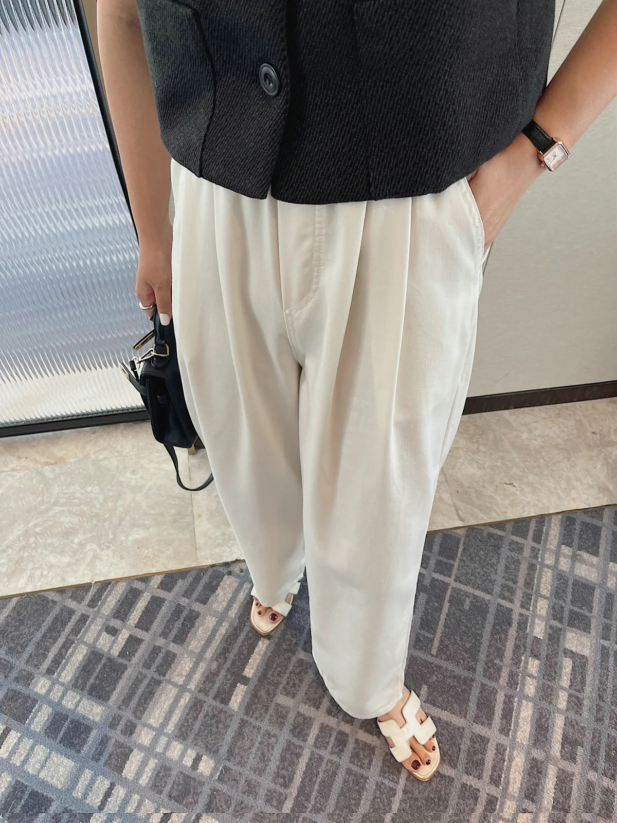 Cargo Pants 2025 Woman Clothing Y2k Spring Korean Fashion Style Vintage Youthful Gothic High Waist Wide Trousers Streetwear New