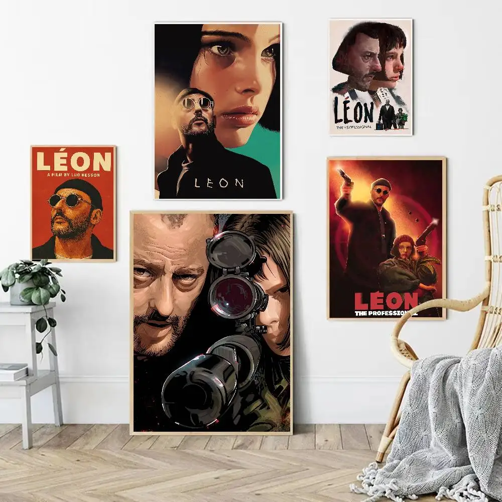 Movie Leon The Professional Aesthetic Poster Room Home Decoration Paintings Hanging Classic Birthday Gifts