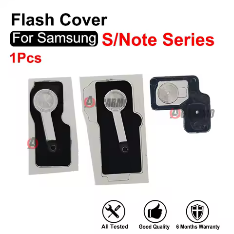 Flash Cover Light Lampshade Cap For Samsung Galaxy S21 Plus S22+ S21+ S21FE S20FE S21Ultra Note 20 Ultra Z Fold 3 4 Replacement