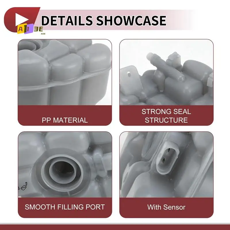 

A03E-расширительный бак охлаждающей жидкости двигателя, вспомогательная бутылка для воды 7P0121407B 7P0121407 для Porsche Cayenne Touareg