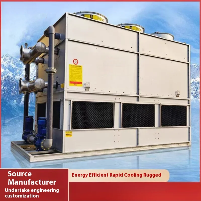 Source Factory Industrial FRP Counterflow Cooling Tower Industrial cooling tower‌ Easy to maintain square cooling tower for effi