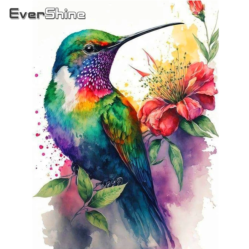 Evershine Diamant Malerei Vogel Bild Strass Diamant Stickerei Tier 5D DIY Mosaik Blume Neue Ankunft Wohnkultur