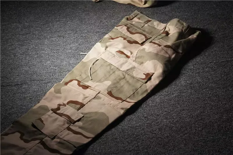 Réplica clásica de EE. UU. de cabello público, conjunto de traje de adiestramiento al aire libre Sansha DCU