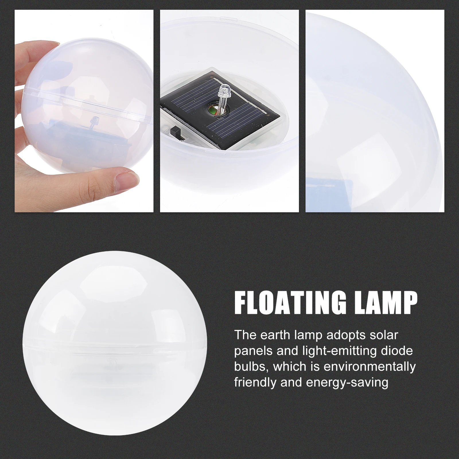 

Solar Floating Lights LED Ball Durable Eco-Friendly Garden Pool Water Decorations Underwater Lamps Outdoor Lighting LED
