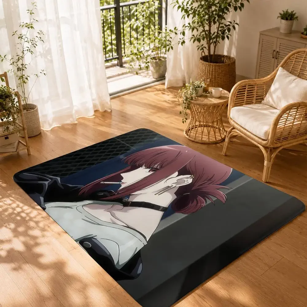 S-Smoking Behind the Supermarket with You Floor Mat Non-Slip Absorbent Floor Mat Decorative Rug for Home Bathroom Bedroom
