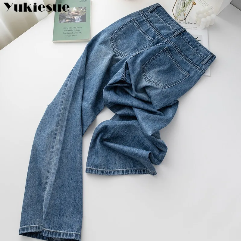 Women Jeans 2023 Summer New Style Personality Versatile Vintage High Waist Streetwear Denim Korean Edition Fashion Pants Trend