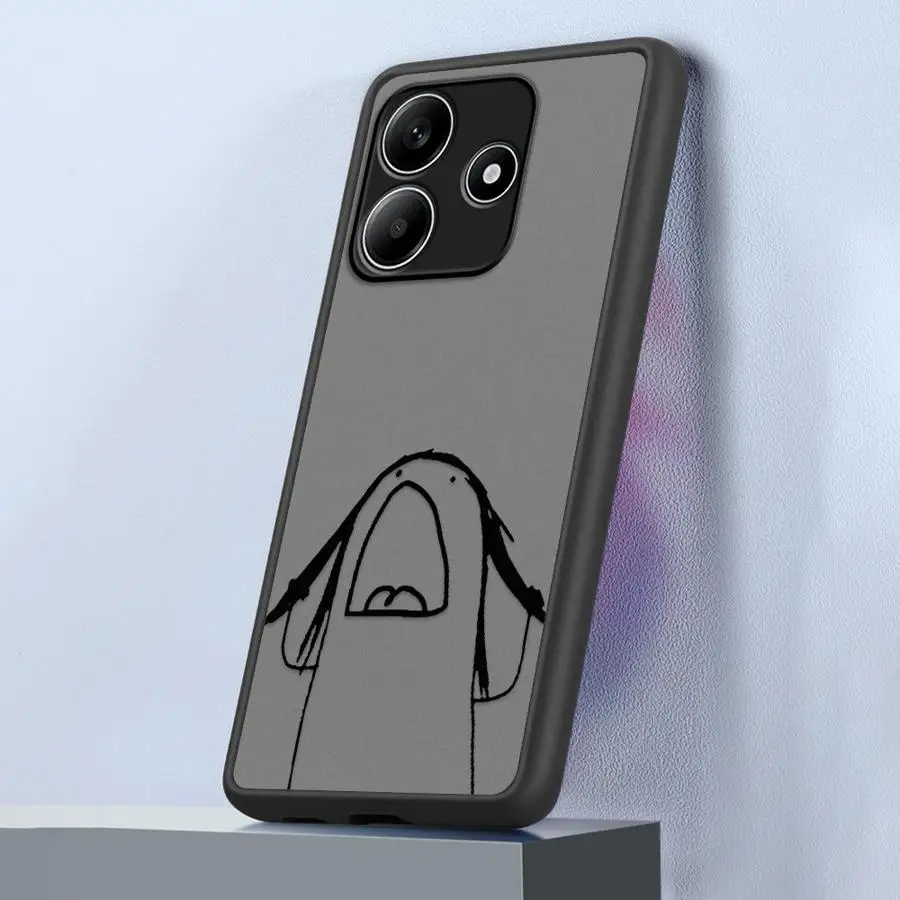 Casing untuk Xiaomi Redmi A4 9 10 14C 12C A1 A2 Plus 13C K40 Pro Penutup Belakang Ponsel Seni Lucu Menarik