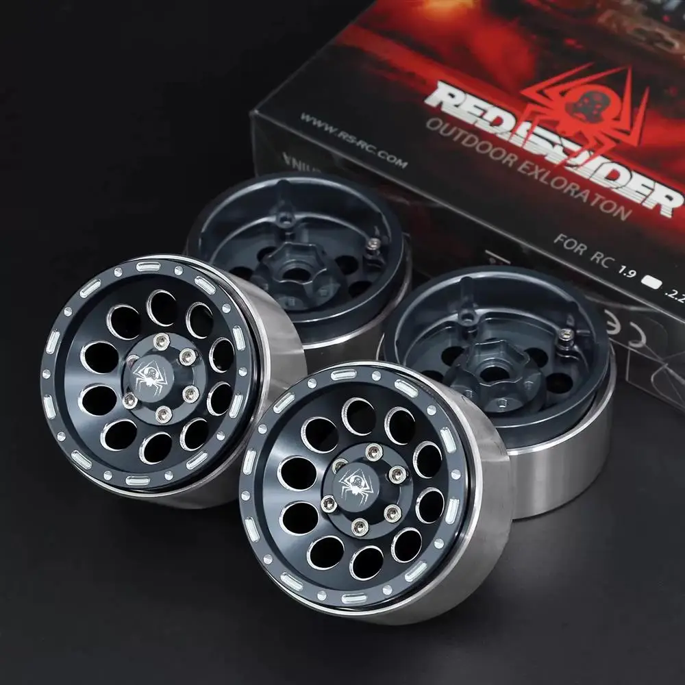 

1,9-дюймовый настоящий внедорожный багги, сверхмощные диски с замковой шиной и каплевидными спицами D90/SCX10, простой контроль 4107 R386