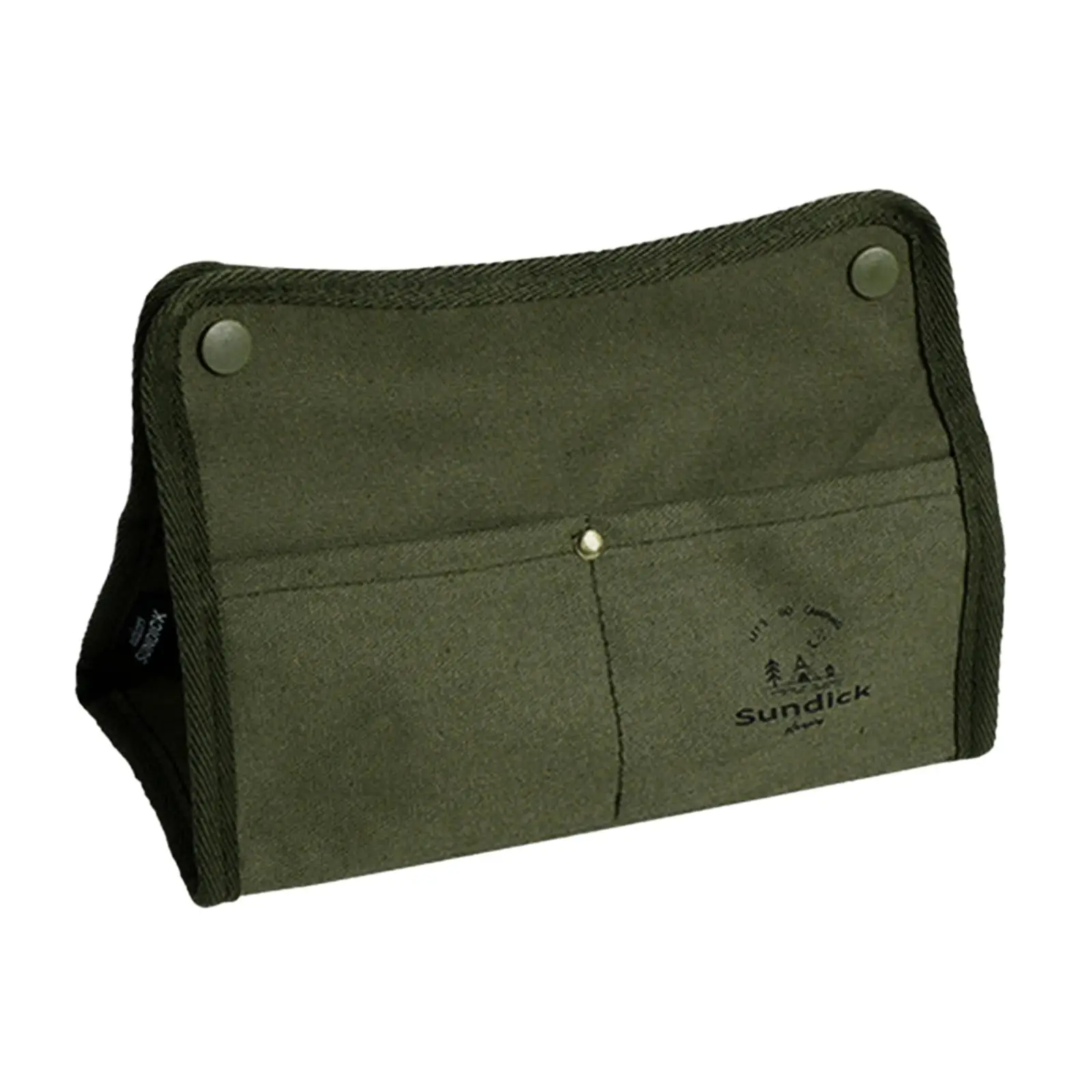 Outdoor Tissue Box Paper Towel Dispenser Storage Box Case Makeup Canvas Camping