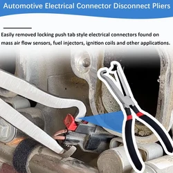 Carbon Steel Electrical Disconnect Pliers For Car Automotive Fuel Line and Electrical Disconnect Pliers Spark Plug Removal Plier