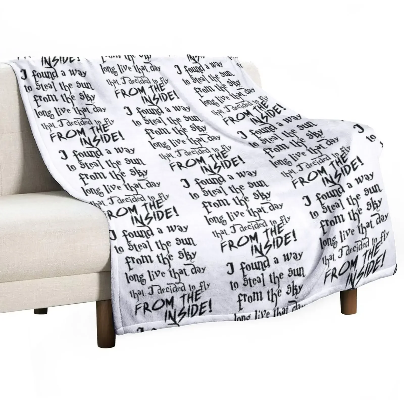 

Shinedown - Fly from the inside Throw Blanket valentine gift ideas Bed Fashionable christmas gifts Soft Beds Blankets