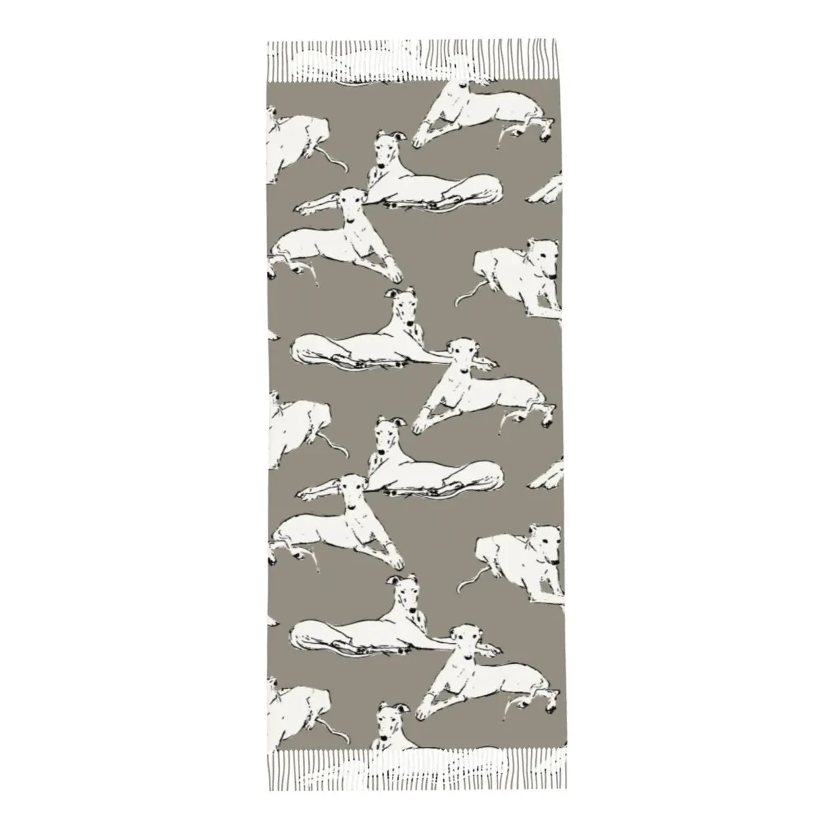 Relaxing Greyhound Whippet Sca - Pashmina Wrap Large avis et prix