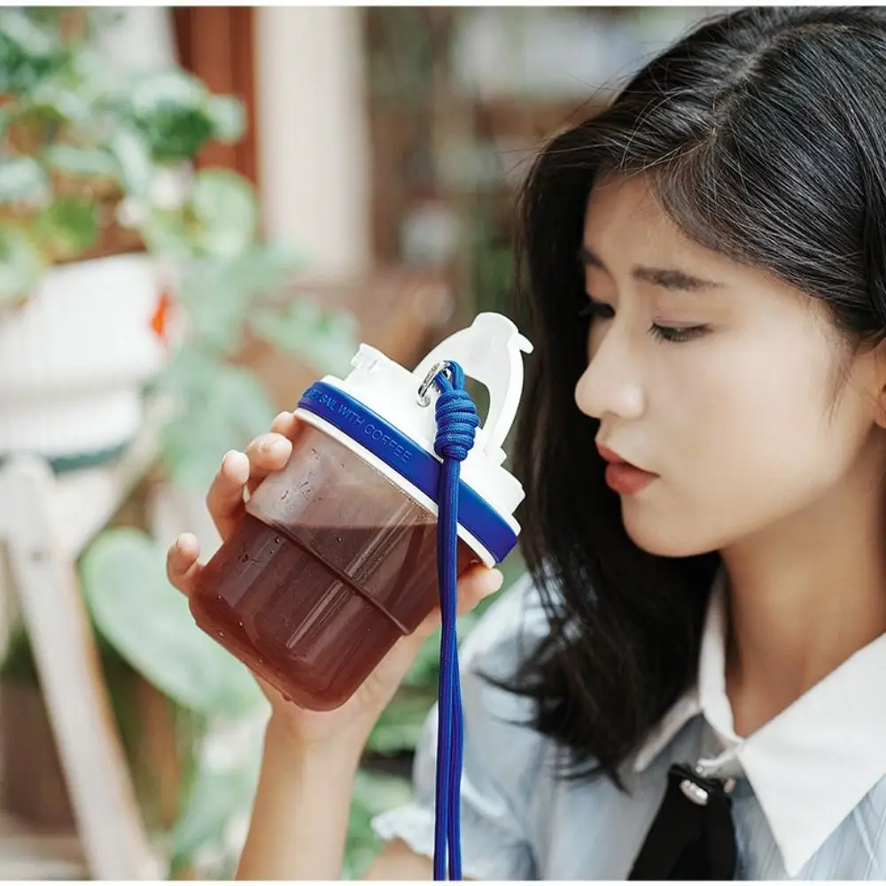 

Tea Infuser Tritan Cold Brew Cup Airtight Lid 530ml Coffee Cup Leak-Proof Bottle Portable Travel Mug Barista Gifts