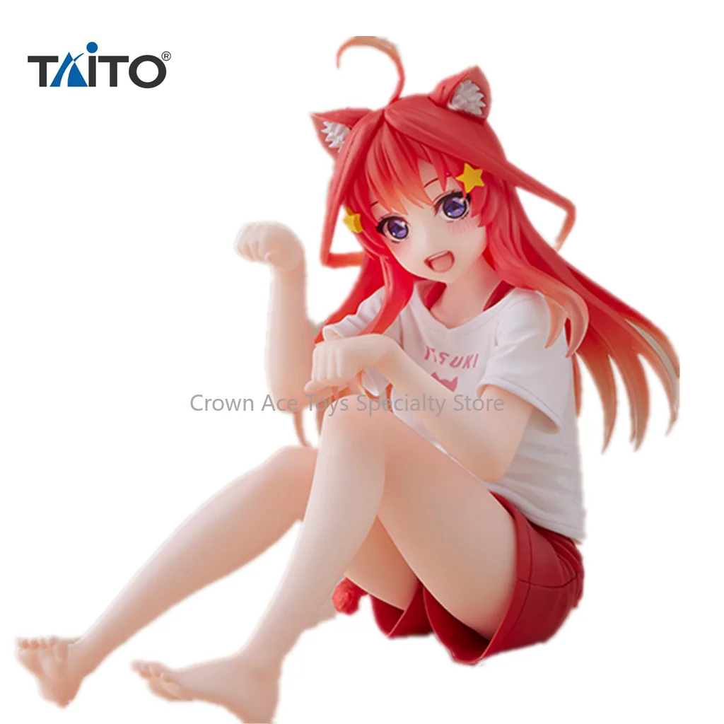 

TAITO Desktop Cute Nakano Itsuki The Quintessential Quintuplets Gotoubun No Hanayome Anime Manga Figures Toys PVC Model Gifts