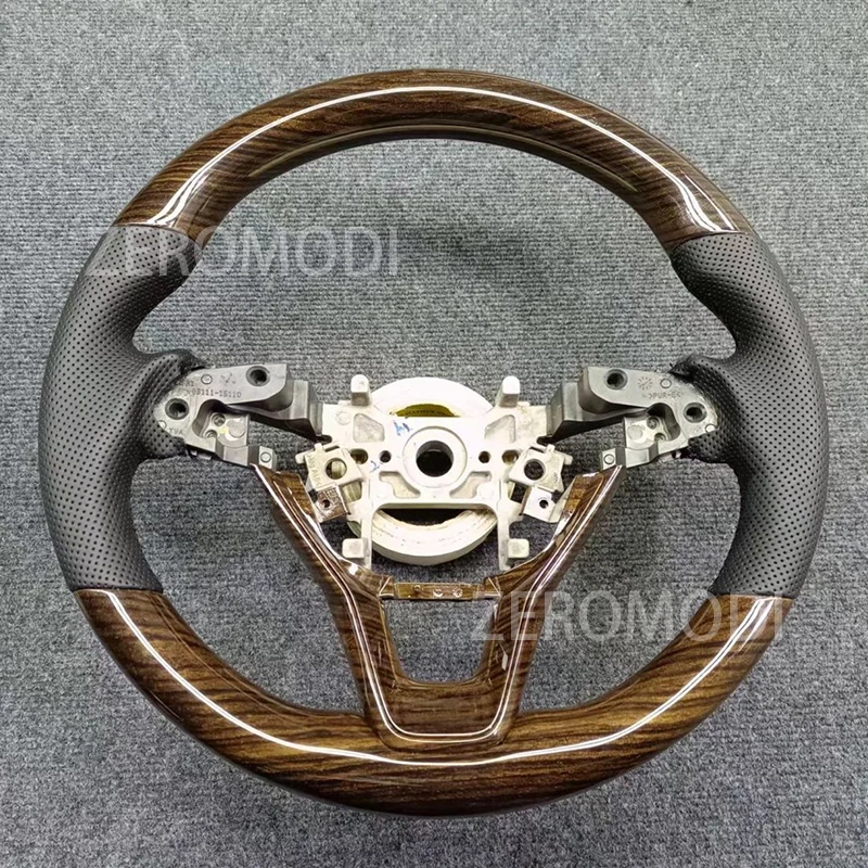 Walnut Wooden Leather Steering wheel For Honda Accord 10 2018-2020 Insight 2019