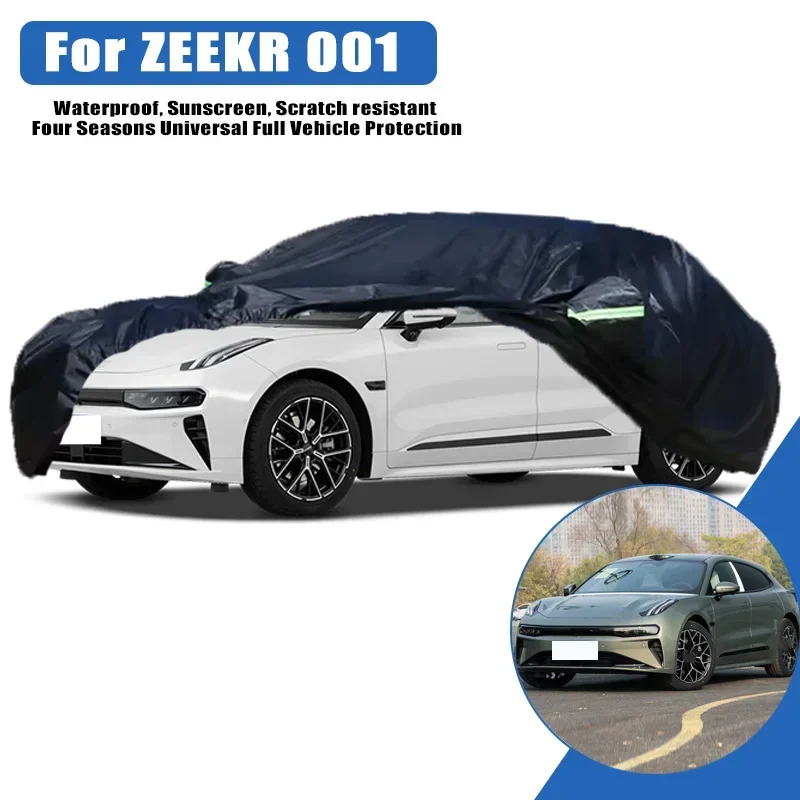 

For ZEEKR 001 Outdoor Protection Full Car Cover Snow Cover Sunshade Waterproof Dustproof Exterior Car Accessories