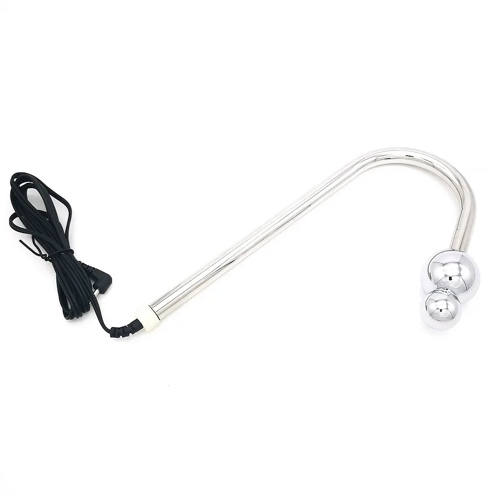 Prodotti del sesso scossa elettrica Butt Plug in metallo massaggio anale del corpo tocco liscio Plug anale giocattoli erotici accessori giocattolo del sesso per le donne