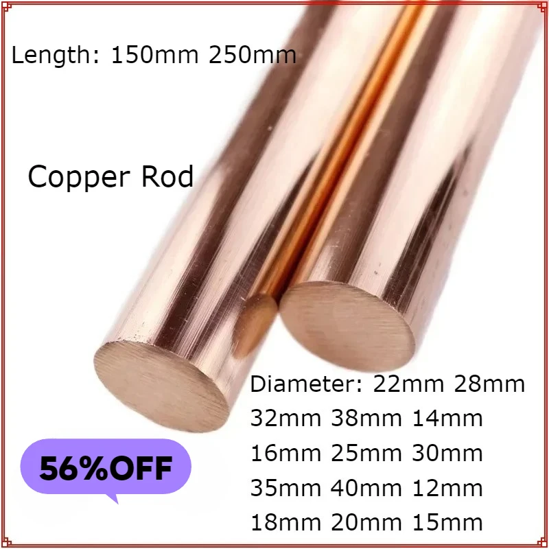 12Mm Copper Rod Bar…