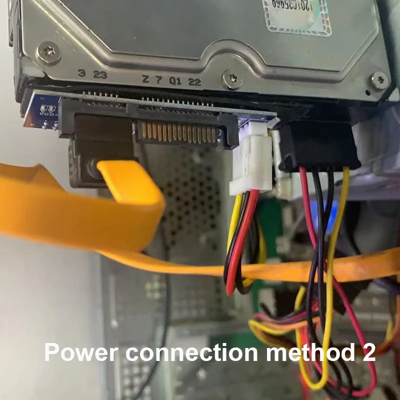 IDE naar SATA Converterkaart voor 3,5 inch oude stijl HDD CD Drive Schrijver Parallelle poort naar seriële poort Verleng adapter