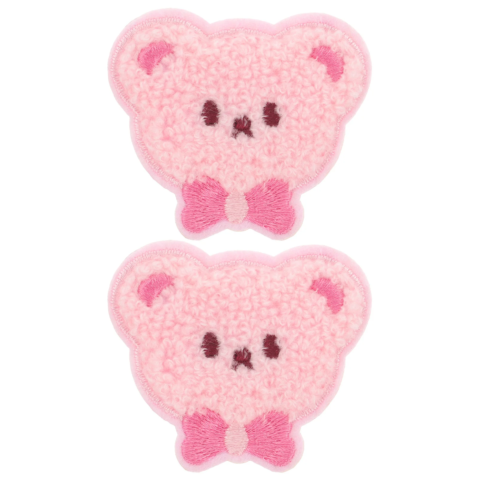 

2Pcs Embroidery Patches Cute Cartoon Stitch Stickers for Clothing Bags Notebooks Jeans Animal Design Self-Adhesive