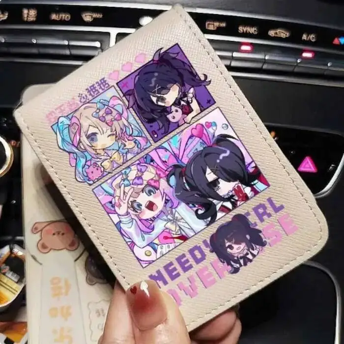 

NEEDY GIRL OVERDOSE модный кошелек из искусственной кожи, держатель для карт, сумка для косплея, подарок B2133 аниме
