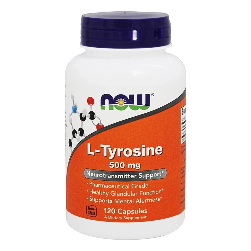 

L-Tyrosine 500 mg 120 Capsules Free shipping