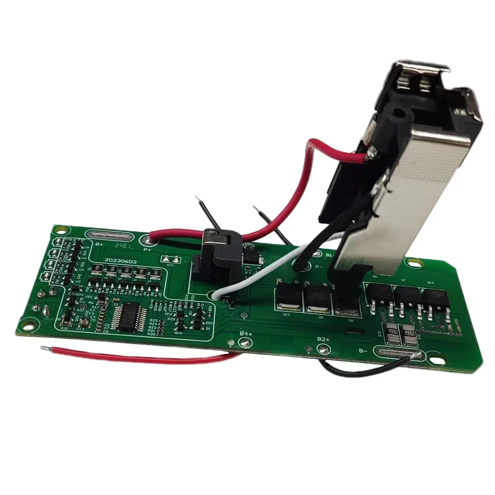 Imagem -03 - Placa de Circuito de Proteção de Carregamento de Bateria de Íon-lítio Pcb Para-royobi 18v P108 Rb18l40 Herramientas Ferramentas Multímetro Multiferramenta 1x