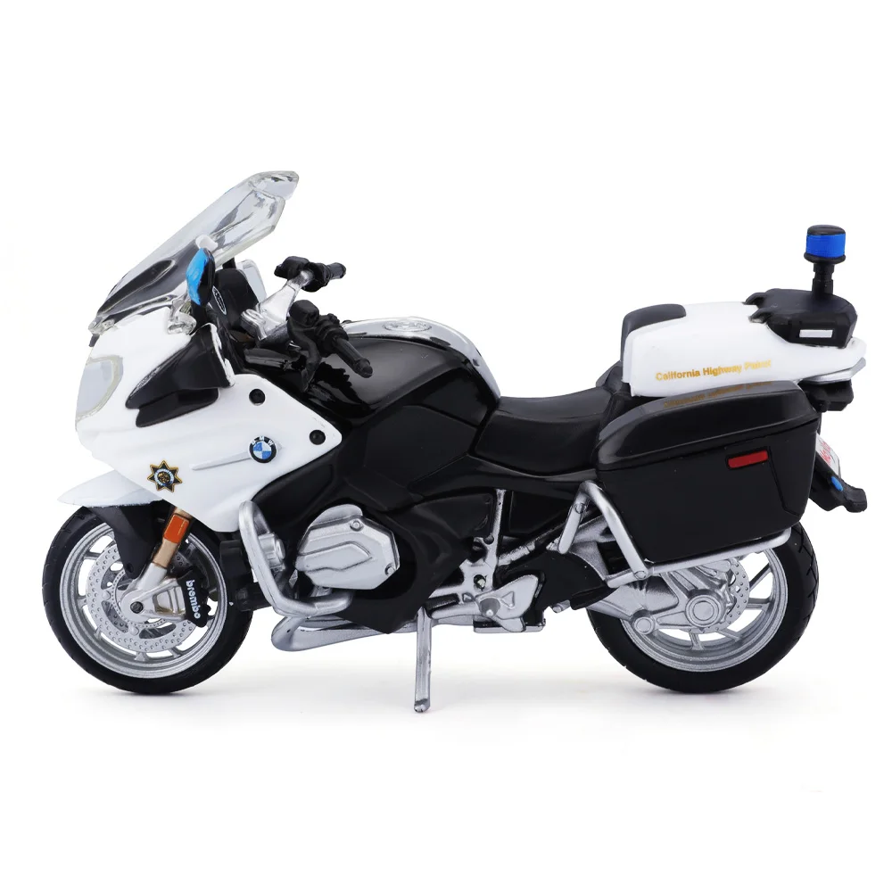 Maisto 1:18 32306-CHP BMW R1200 RT California Police Die Cast Vehicles Collectible Motorcycle Model Toys