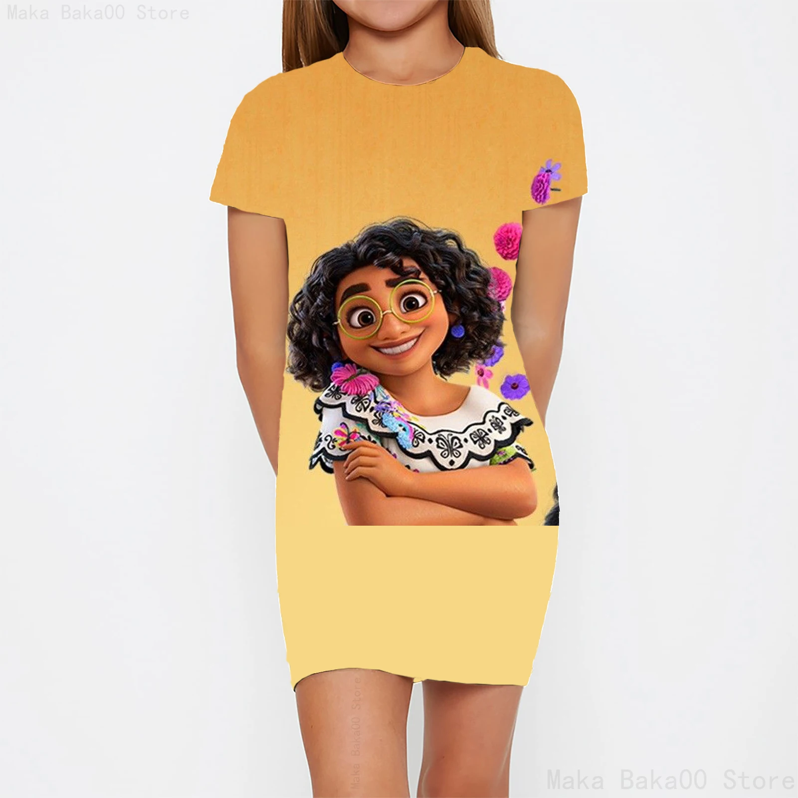

Spring and summer new magic full house series magic print children tight style home comfortable casual cute print