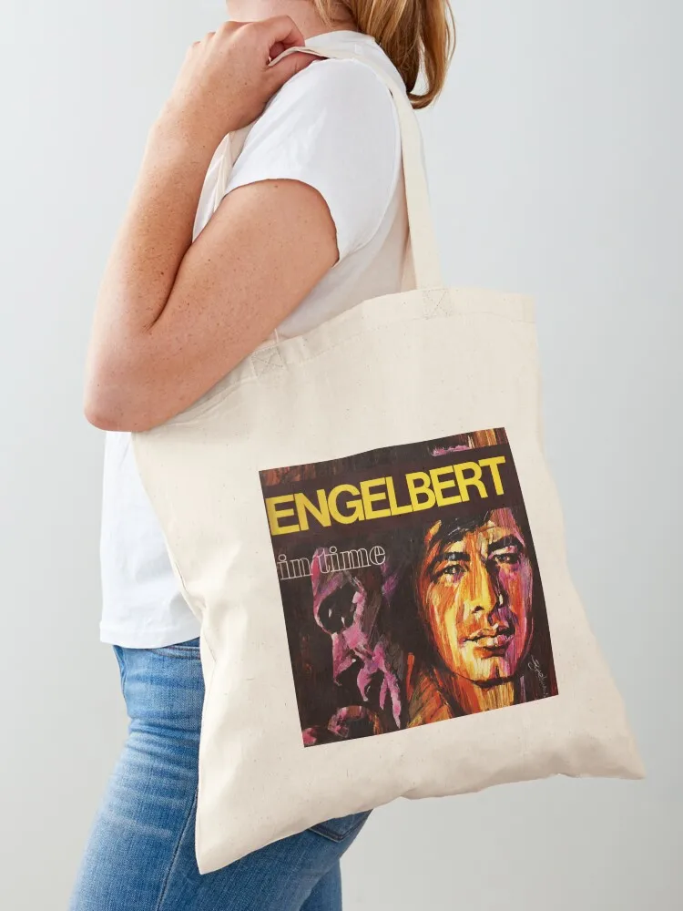 Engelbert Humperdinck In Time Tote Bag Women's shopper bag Customizable tote bag cute tote