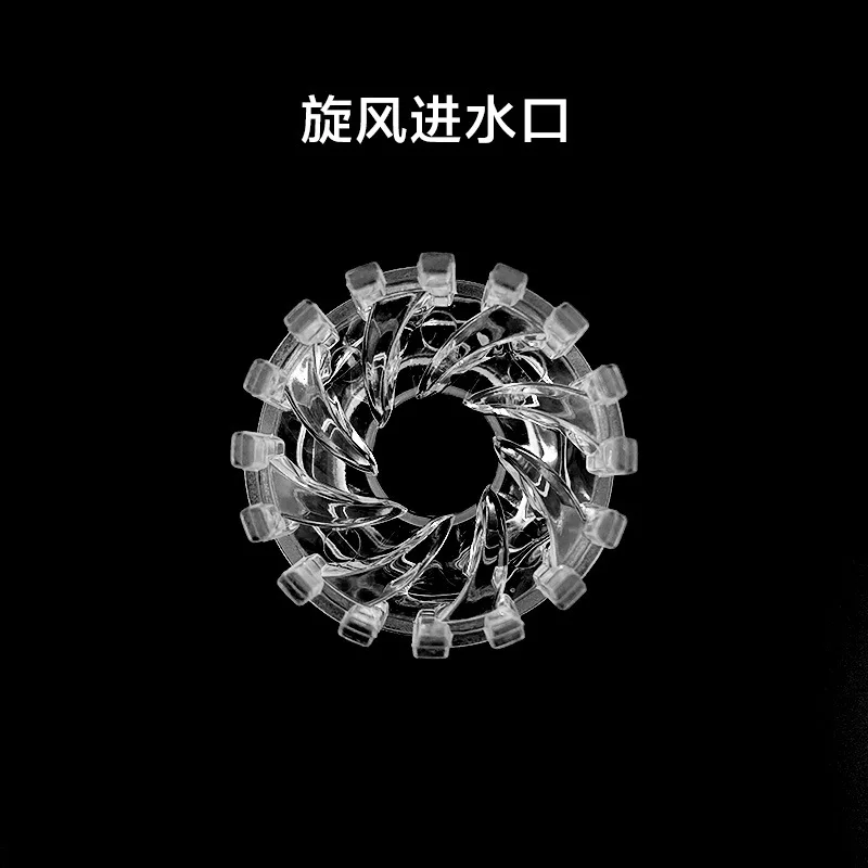 16/18/20mm Aquarium Skimmer Acrylic Lily Pipe Spin Surface Inflow Aquarium Water Plant Filter Cleaning Fish Tank Accessories - view 3