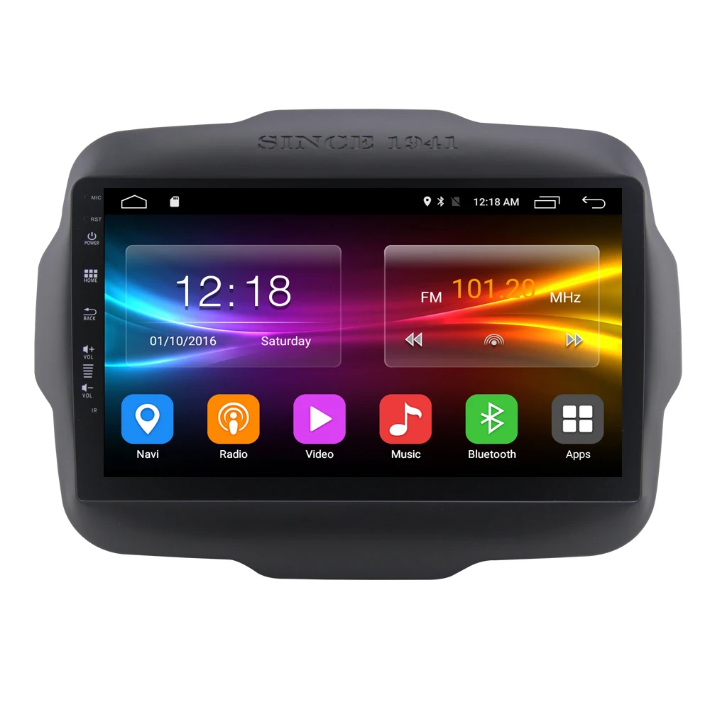 

Hot Sale9 Inch Android Car Multimedia System for Jeep Renegade 2016-2018 Car Gps Radio Navigation with 4G SIM Card