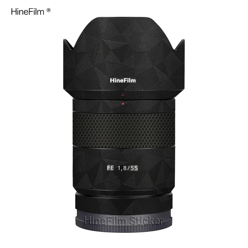 Hinefilm ソニー FE55 F1.8 ZA レンズスキン SEL55F18Z レンズラップ