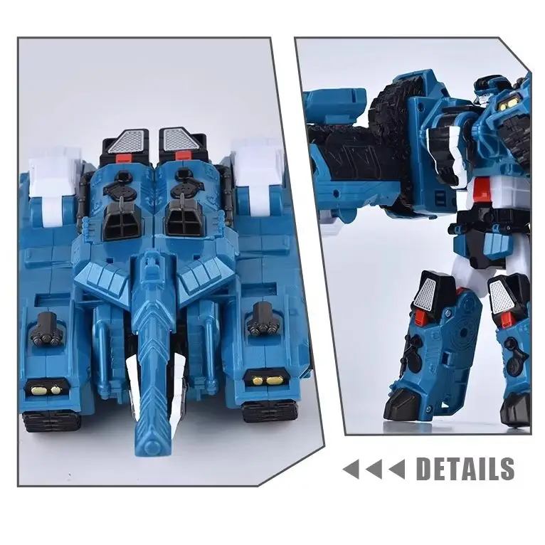 Robot de transformation pour enfants, jouet guerrier galaxie détective, voiture en titane robuste, réservoir, avion, voiture de sport