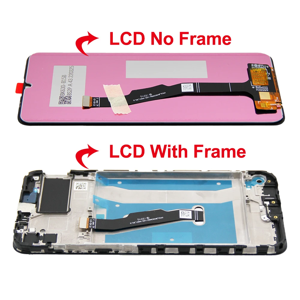 6.3\'\' For Huawei Y6P 2020 LCD Display+Touch Screen Replacement On For Honor 9A Screen MED-LX9 MED-LX9N lcd