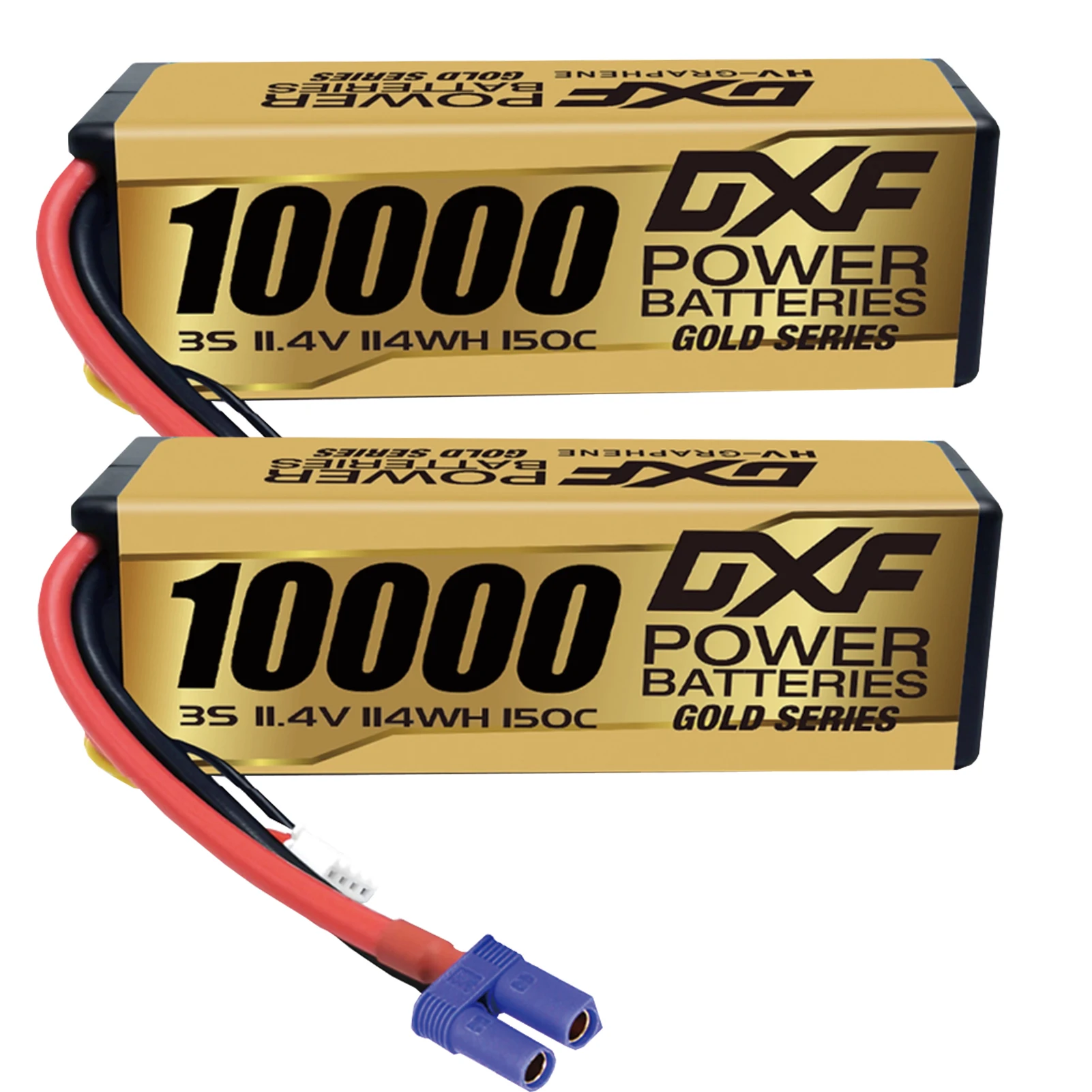 

DXF 3S Lipo Батарея 11,4 В 150C 10000 мАч EC5 XT90 Разъем Твердый футляр 1/10 Багги Трагги Внедорожная лодка Автомобиль Лодка Грузовик Гонки Вертолет