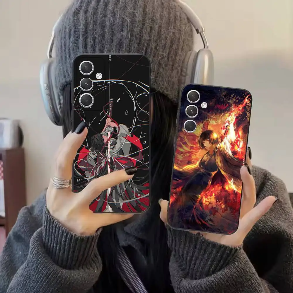 L-Limbus C-Company Phone Case For Samsung S25,24,21,22,23,20,S30,Ultra,Plus,Fe,Lite,Note,5G Black Soft