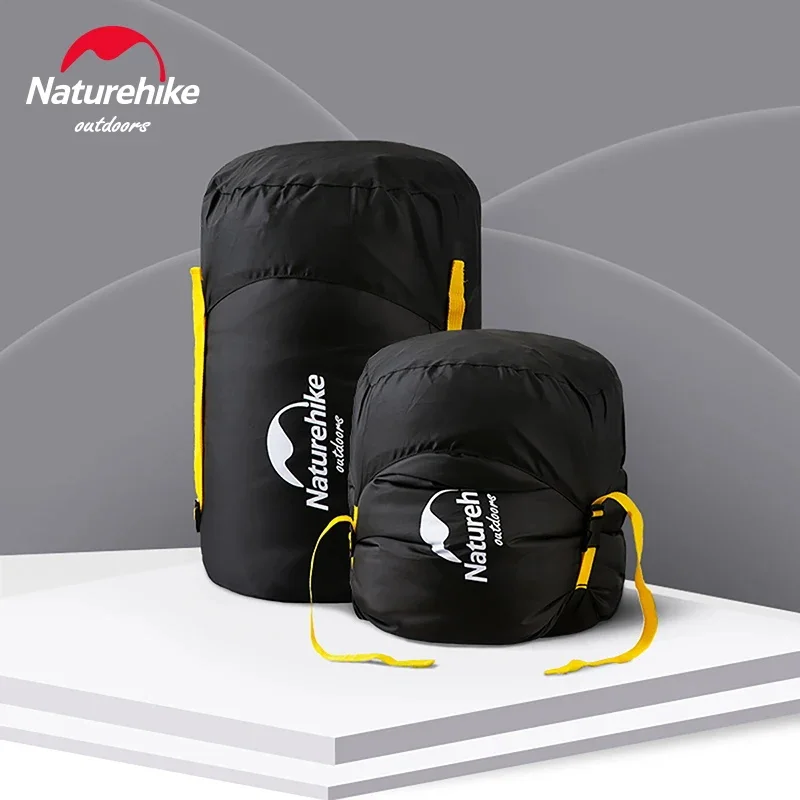 Naturehike 압축 가방 침낭, 물튀김 방지 다기능 캠핑 여행 휴대용 액세서리 보관 자루, 3-4kg