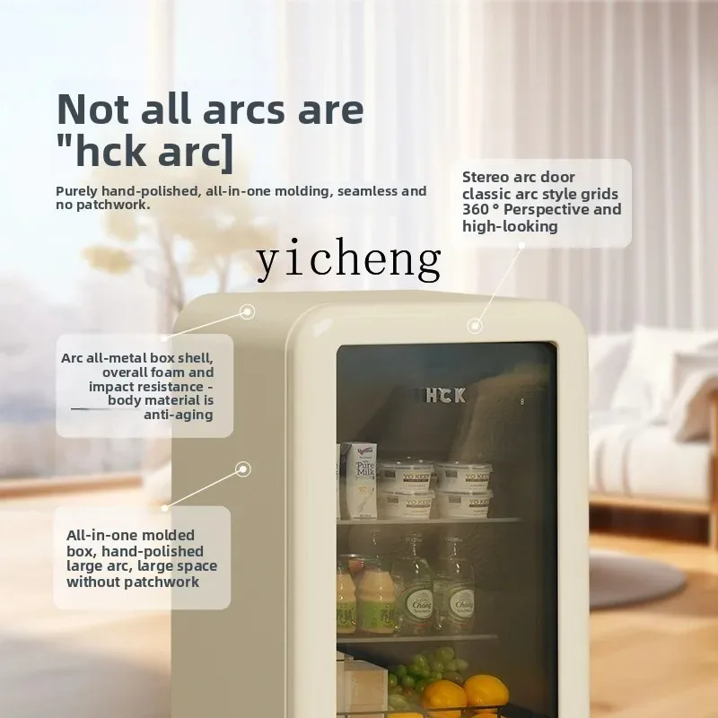 C20 Mini Ice Bar Freezer Freezer Household Living Room Tea Crisper Beverage Refrigerator