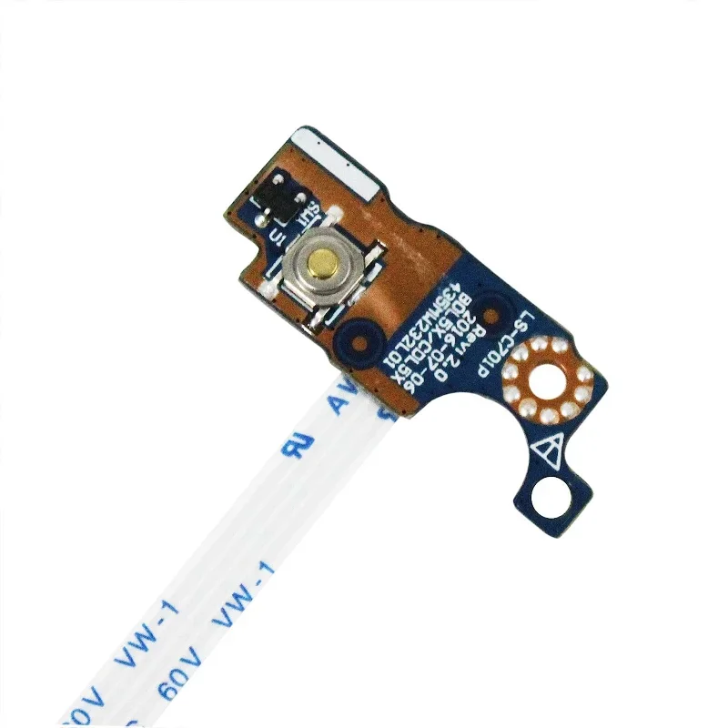 Power Button Board with Cable Replacement for HP 15-AC 15-AF 15-AY 15-BA 15-BN 15-BD 15-ba005au 15-ba008ca 15-ba009cy 15-ba009dx