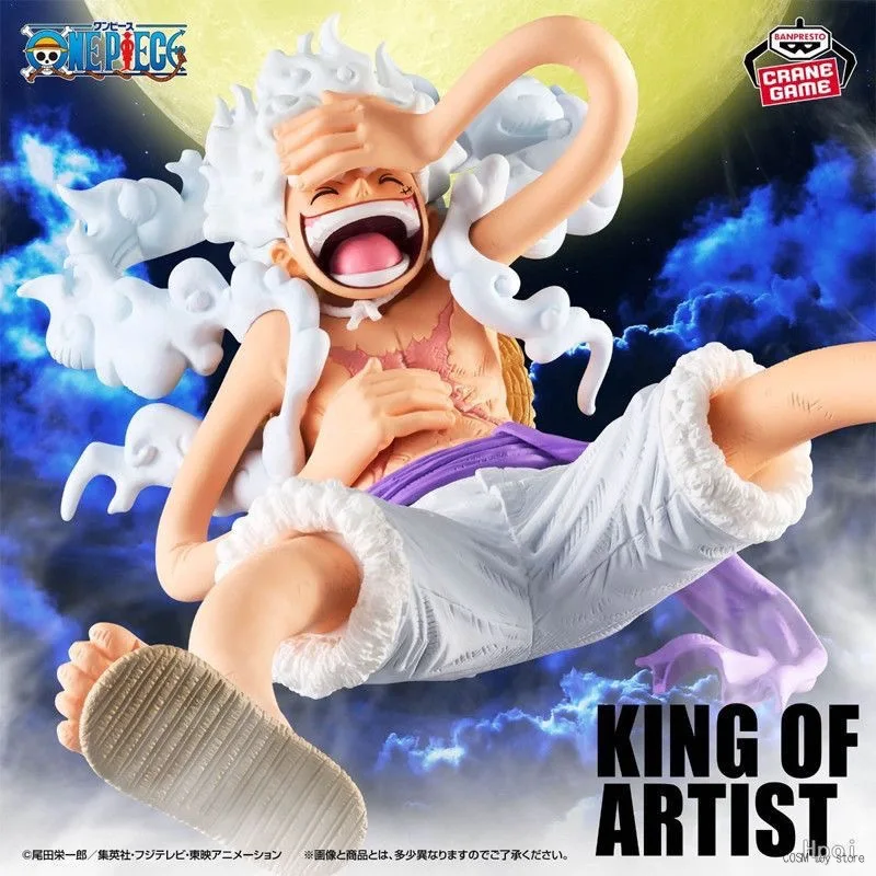 

Bandai Banpresto Anime Figure One Piece King Of Artist Monkey D Luffy Gear5 Collectible Model Figurine For Adult Collection Toys