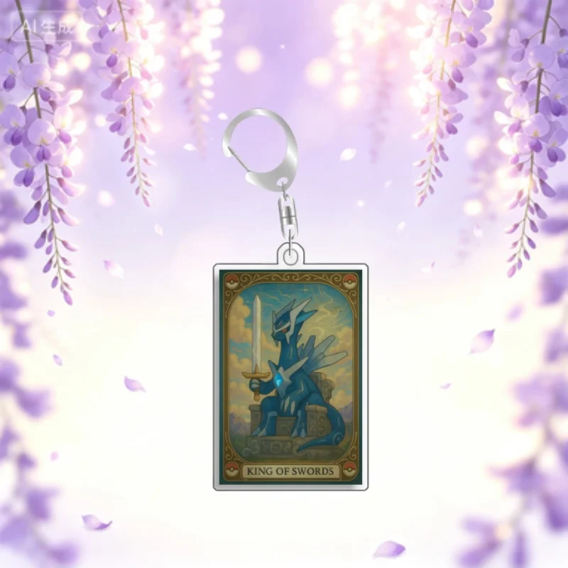 Keychain For Pokemon Rapidash Mewtwo Arcanine AcrylicHomemade Cartoon Anime Backpack Pendant Decoration Collection Fans Gift 5cm view 5