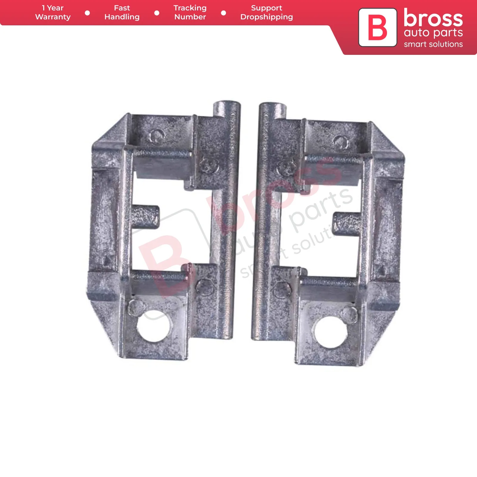 

Bross Auto Parts BSR27 Sunroof Slider Left And Right Brackets for Peugeot 206 Fast Shipment Free Shipment Ship From Turkey